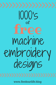 List of Free Embroidery Designs - 1000's of free machine embroidery designs - beautiful machine embridery designs