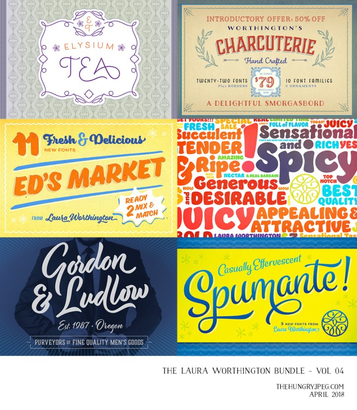 Laura Worthington Fonts and scripts for blogs and wedding stationery