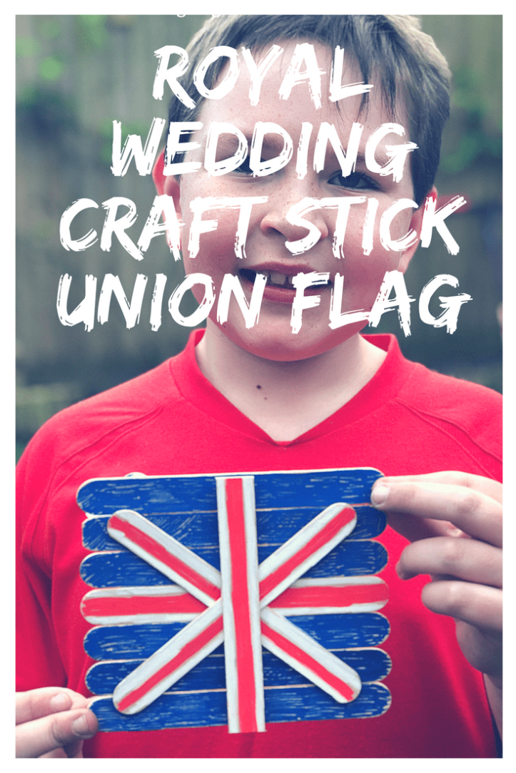 Royal Wedding Crafts - Craft Stick Union Flag Crafts