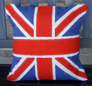 Royal Wedding Crafts - Union Jack Cushion Cover