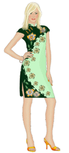 FREE PATTERN - Asian Dress - by Modern Sewing Patterns and brought to you by www.feedourlife.blog