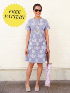 FREE PATTERN - A-line Dress - by Love Sewing Mag and brought to you by www.feedourlife.blog