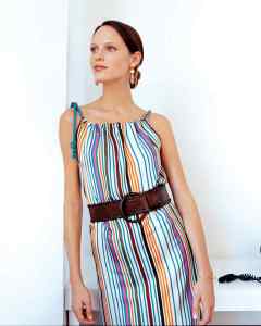 FREE PATTERN - Elegant and Easy Dress - by Martha Stewart and brought to you by www.feedourlife.blog