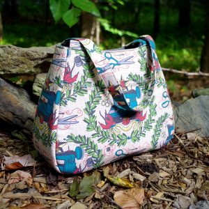 Ethel Tote FREE bag pattern by Swoon Sewing Patterns and brought to you by www.feedourlife.blog