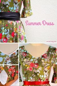 FREE PATTERN - Faviola Summer Dress - by So Sew Easy and brought to you by www.feedourlife.blog