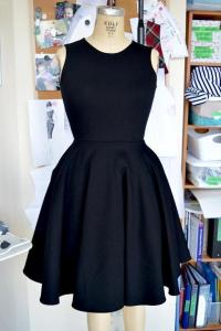 FREE PATTERN - Little Black Dress - by The Littlest Studio and brought to you by www.feedourlife.blog