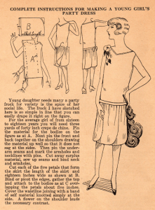 FREE PATTERN - Petal Skirt Party Dress - by Midvale Cottage Post and brought to you by www.feedourlife.blog