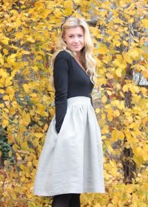 FREE PATTERN - Winter Shirt Dress - by Elle Apparel and brought to you by www.feedourlife.blog