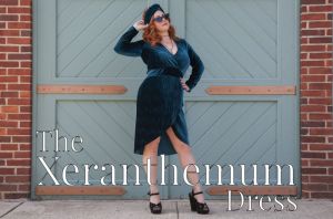 FREE PATTERN - Xeranthemum Dress - by Mood Sewciety and brought to you by www.feedourlife.blog