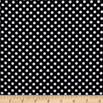 Newcastle fabrics polka dot black fabric by the yard