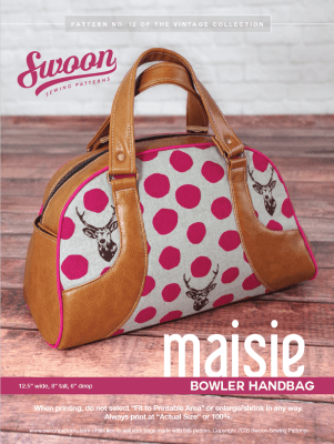 Maisie Bowler handbag sewing pattern