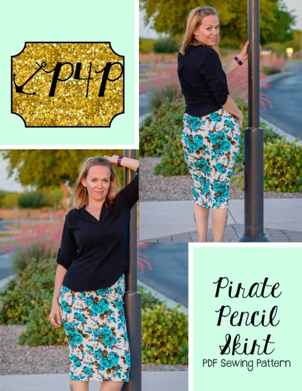 PIRATE PENCIL SKIRT PATTERN