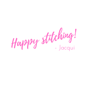 Happy stitching