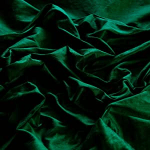 Iridescent hunter green dupioni silk fabric by the yard