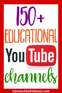 150 educational youtube channels