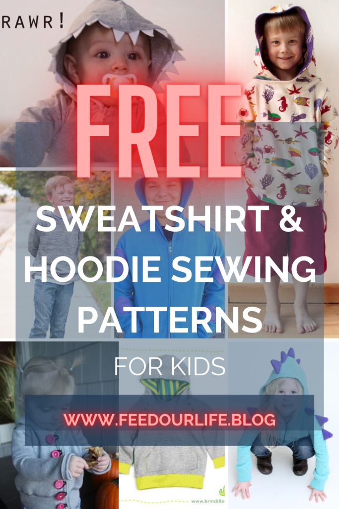 FREE SWEATER & HOODIE SEWING PATTERNS FOR KIDS