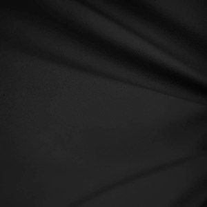 Black 60 inch wide premium cotton blend broadcloth fabric by the yard, available from Amazon