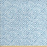 Ambsonne Greek key fabric by the yard, from Amazon