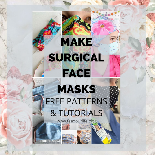 FREE DIY Face Mask Sewing Patterns