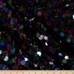 Ben Textiles fish mermaid scale sequined fabric, from Amazon