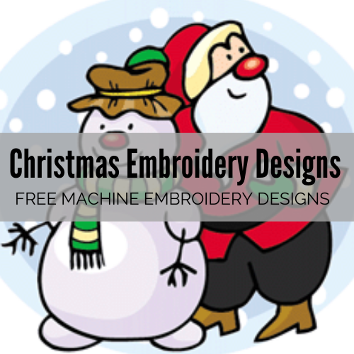 FREE: Christmas Machine Embroidery Designs