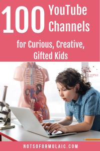 100 educational youtube channels for gifted kids