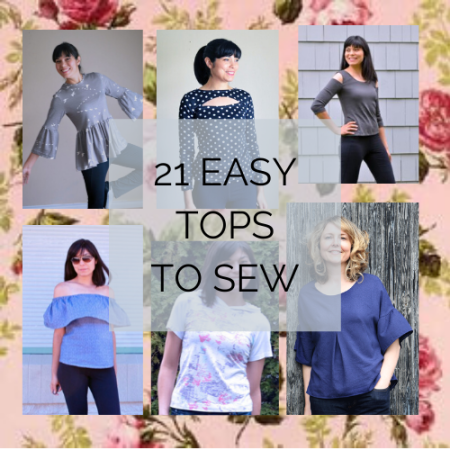 21 EASY TOPS TO SEW