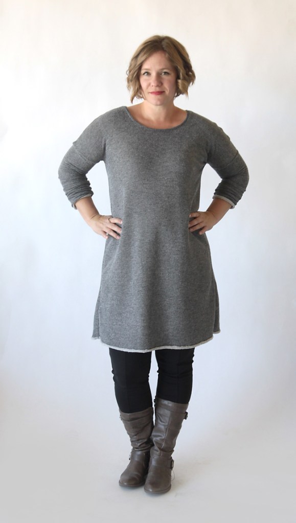 sweater-dress-tunic-easy-to-sew-how-to-make-breezy-tee-pattern-free-women