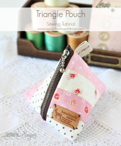 Triangular pouch
