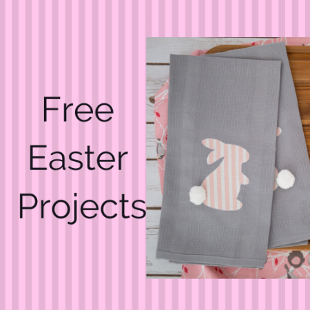 Free Fun Easter Projects to sew