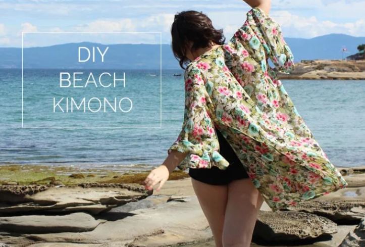 DIY Beach Kimono