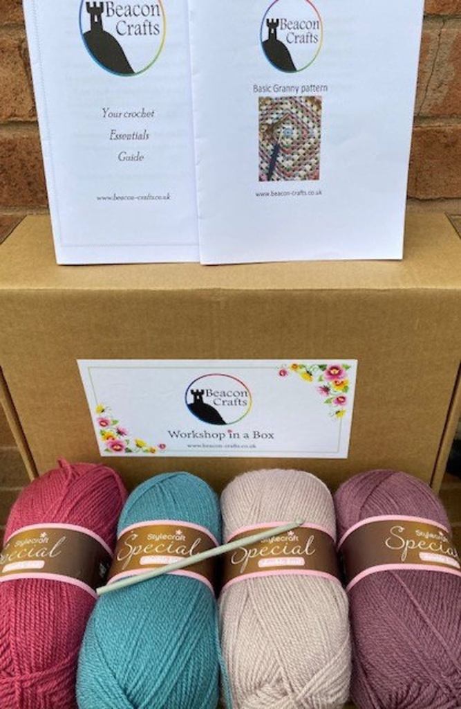 Beacons Craft Shop Beginners Crochet Kit