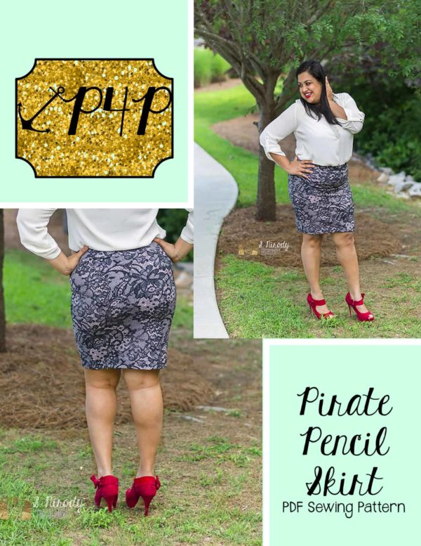 PIRATE PENCIL skirt pattern