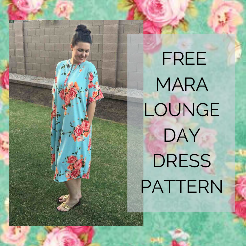 FREE MARA LOUNGE DAY DRESS PATTERN