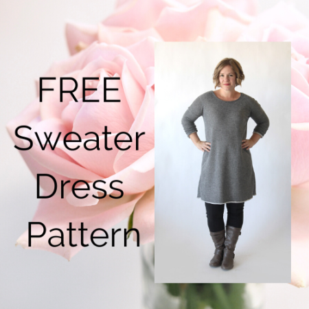 Free sweater dress pattern