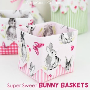 Super sweet bunny baskets