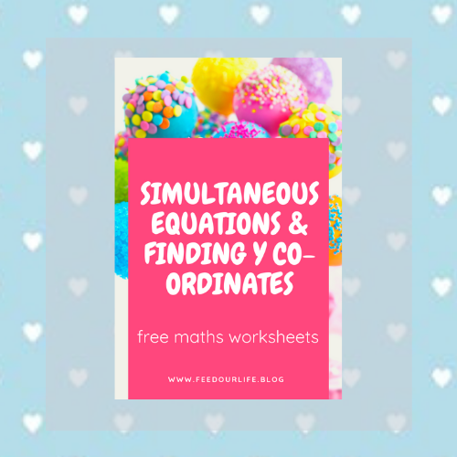 FREE Simultaneous Equations Worksheets