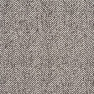 Grey herringbone textured fabric