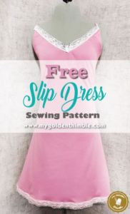 FREE SLIP DRESS PATTERN