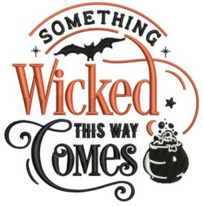 Halloween Wicked Machine Embroidery Design from Mira Embroidery on Etsy