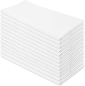 Dish Towels in Natural Cotton for Embroidery projects, available from Amazon