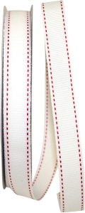 Reliant Ribbon Grosgrain Saddle Stitch Ribbon, available from Amazon