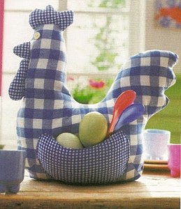 Cute cloth hen project