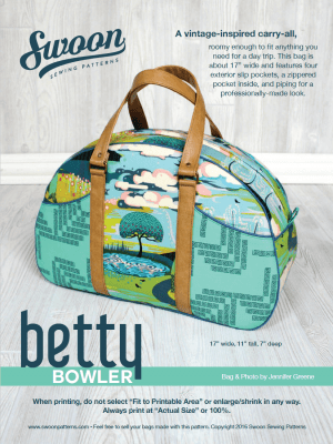 Betty Bowler sewing pattern