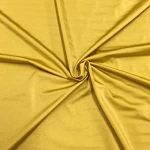 Gold nylon spandex stretch fabric by the yard