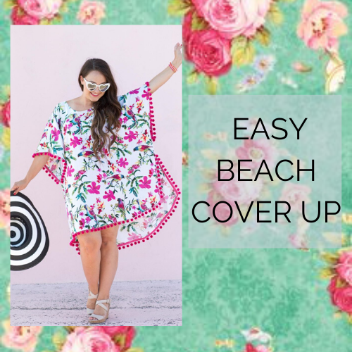 FREE Easy Beach Cover Up Sewing Pattern and Tutorial