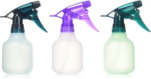 Tolco Empty Spray Bottle 8 oz frosted assorted colors pack of 3, available from Amazon