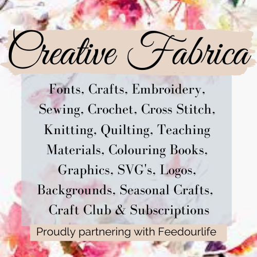 Free embroidery designs and craft patterns from Creative Fabrica
