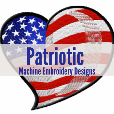 patriotic machine embroidery designs