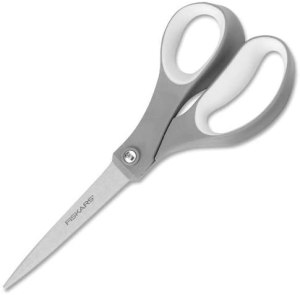 Fiskars Softgrip Scissors - Straight Stainless Steel, 8 Inch - available from Amazon